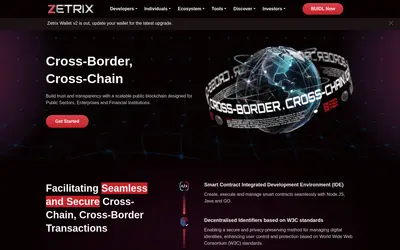 Website screenshot of Zetrix (2026-05-22)