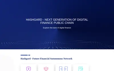 Website screenshot of Hashgard (2026-05-21)