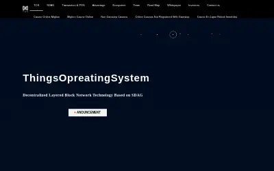 Website screenshot of ThingsOperatingSystem (2026-05-29)