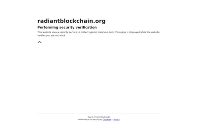Website screenshot of Radiant (2026-04-23)