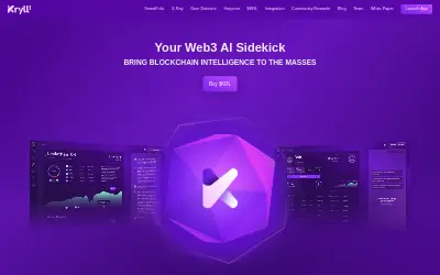Website screenshot of Kryll (2026-05-23)