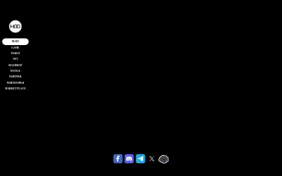 Website screenshot of NADA Protocol Token (2026-05-31)