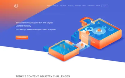 Website screenshot of ContentBox (2026-05-20)