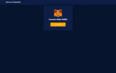 Website screenshot of Maximus TRIO (2026-05-24)