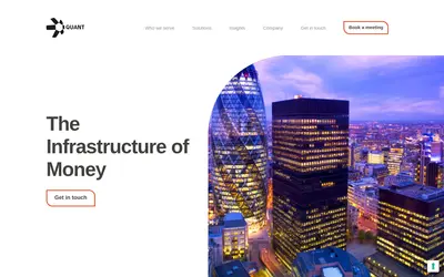 Website screenshot of Quant (2026-04-26)
