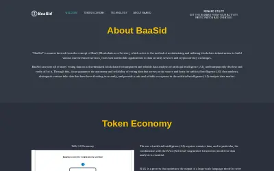 Website screenshot of BaaSid (2026-05-29)