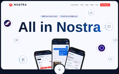Website screenshot of Nostra UNO (2026-05-22)