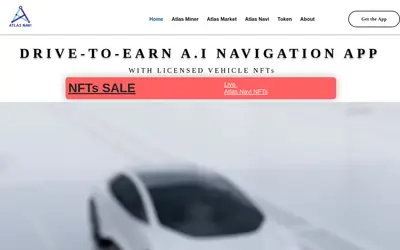 Website screenshot of Atlas Navi (2026-05-22)