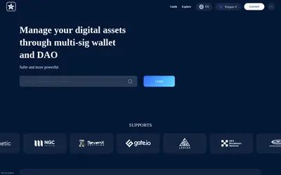 Website screenshot of SubDAO (2026-04-25)