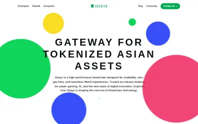Website screenshot of Wrapped OAS (2026-05-31)