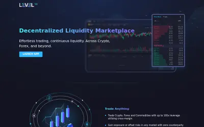 Website screenshot of Level Governance (2026-05-31)