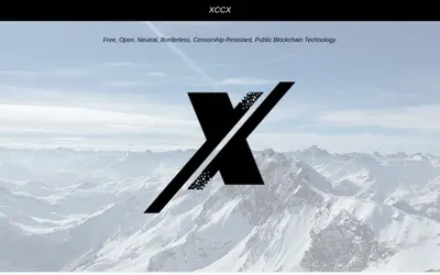 Website screenshot of BlockChainCoinX (2026-05-21)