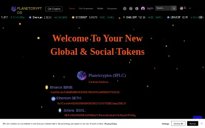Website screenshot of Planetcryptos (2026-05-31)