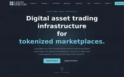Website screenshot of MERC (2026-04-25)