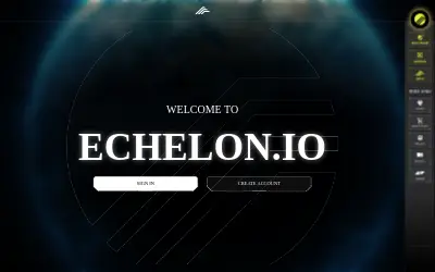 Website screenshot of Echelon Prime (2026-05-31)