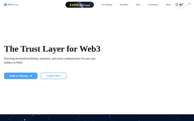 Website screenshot of ONG (2026-05-20)