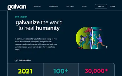 Website screenshot of Galvan (2026-05-22)