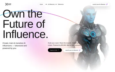 Website screenshot of XCAD Network PLAY (2026-05-22)