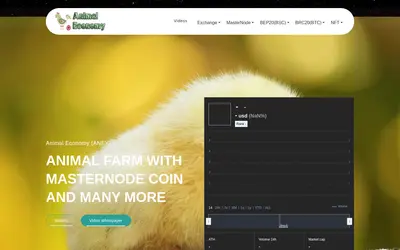 Website screenshot of Animal Economy (2026-05-20)