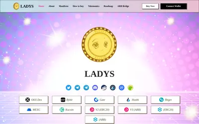 Website screenshot of Milady Meme Coin (2026-05-20)
