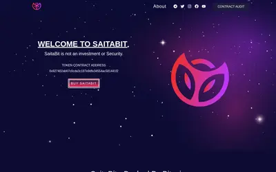 Website screenshot of SAITABIT (2026-05-20)