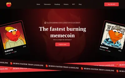 Website screenshot of ElmoERC (2026-05-21)
