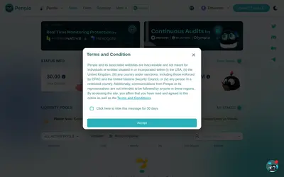 Website screenshot of Penpie (2026-05-19)