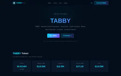 Website screenshot of TabbyPOS (2026-05-31)