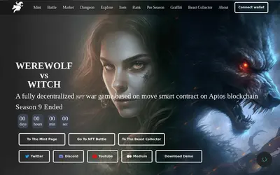 Website screenshot of War Coin (2026-05-21)