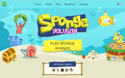Website screenshot of Sponge (2026-05-31)
