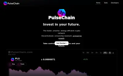 Website screenshot of Tether (PulseChain) (2026-05-31)