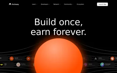 Website screenshot of Archway (2026-04-26)