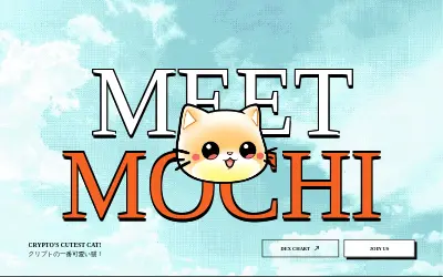 Website screenshot of Mochi (2026-05-25)