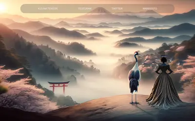 Website screenshot of KIZUNA (2026-05-20)