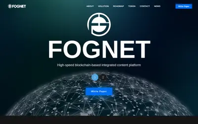 Website screenshot of FOGnet (2026-04-25)