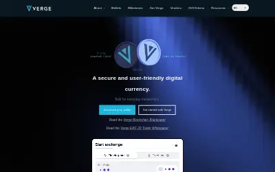 Website screenshot of Verge (2026-05-23)