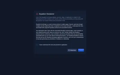 Website screenshot of Equalizer (BASE) (2026-04-25)
