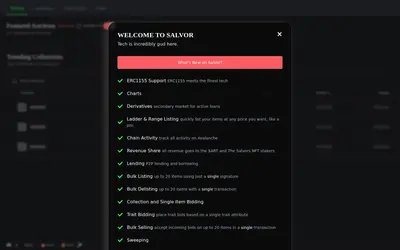 Website screenshot of Salvor (2026-04-25)