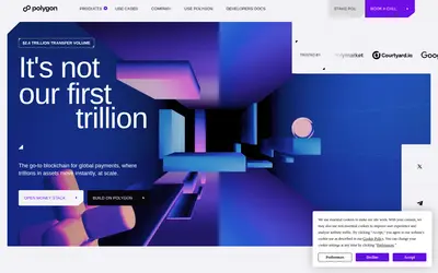 Website screenshot of Polygon Ecosystem Token (2026-05-21)