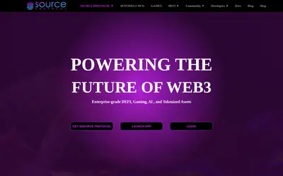 Website screenshot of Source (2026-05-21)