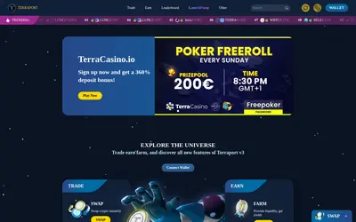 Website screenshot of Terraport (2026-05-21)