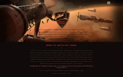 Website screenshot of Mars Civ (2026-05-25)