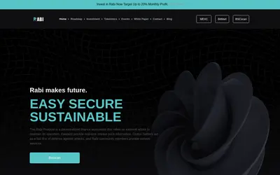 Website screenshot of Rabi (2026-04-25)