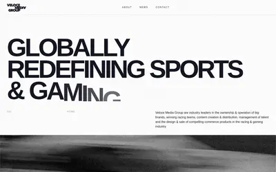 Website screenshot of Veloce (2026-04-25)