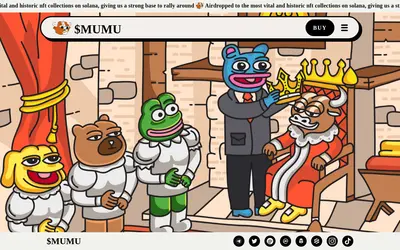 Website screenshot of MUMU THE BULL (2026-04-25)