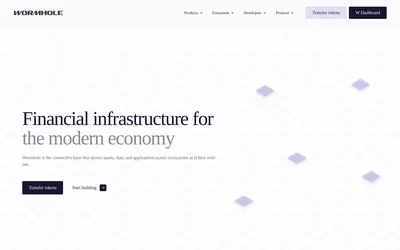 Website screenshot of Wormhole (2026-05-21)