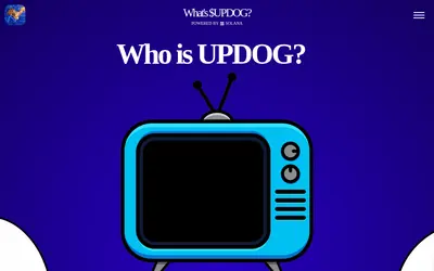 Website screenshot of What’s Updog? (2026-04-25)