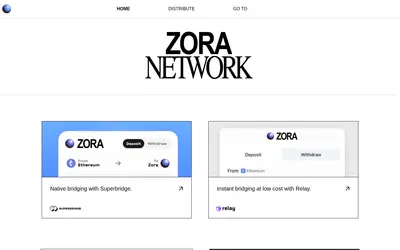 Website screenshot of Zora Bridged WETH (Zora Network) (2026-05-22)
