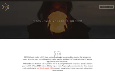 Website screenshot of Enumivo (2026-04-22)
