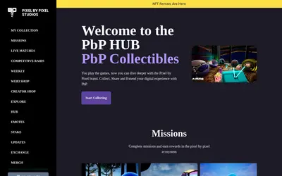 Website screenshot of Pixel by Pixel (2026-04-26)